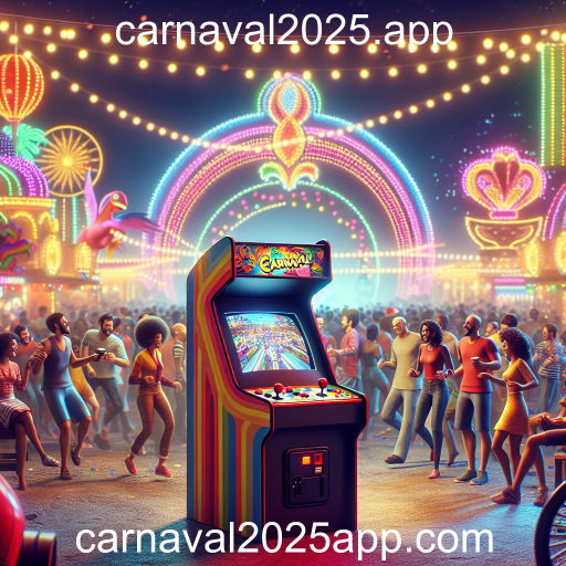 A Magia dos Jogos de Arcade no Carnaval 2025